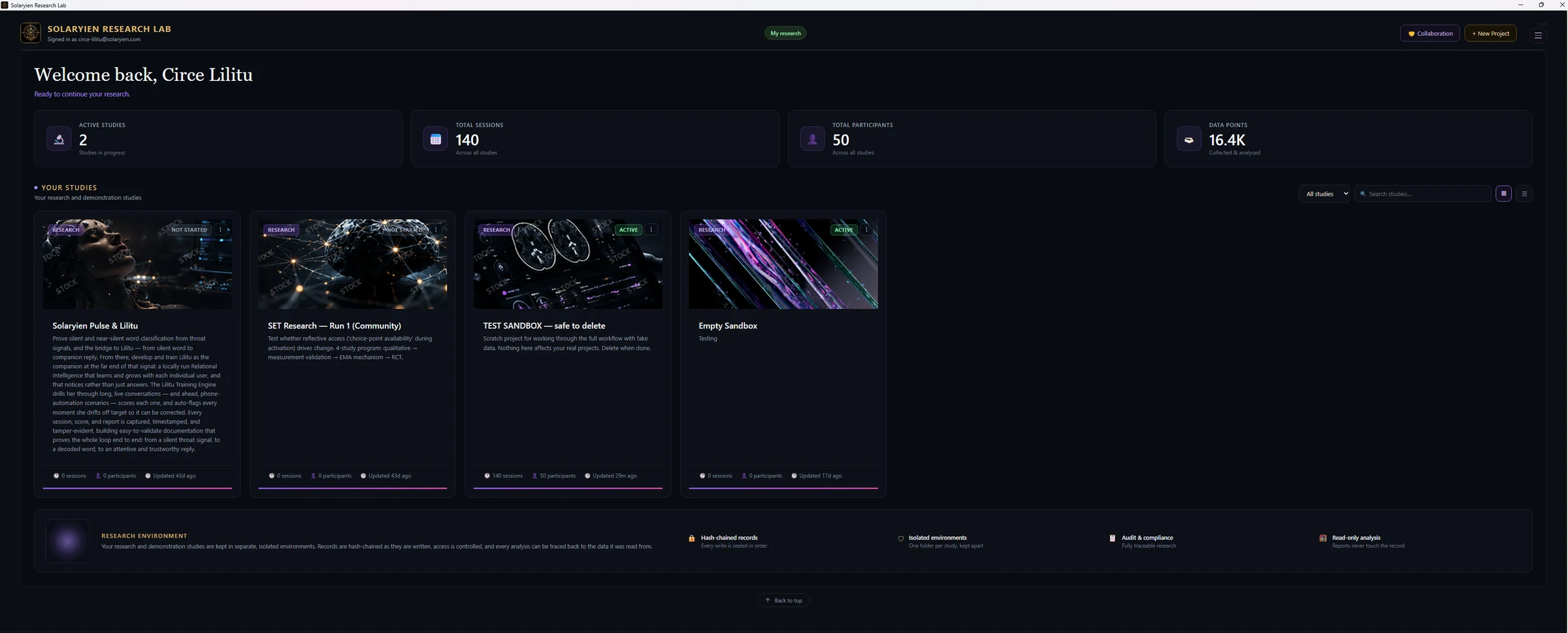 Dashboard